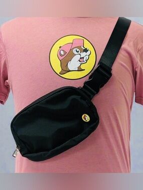 New Buc-ee’s black nylon bum bag Fanny pack adjustable